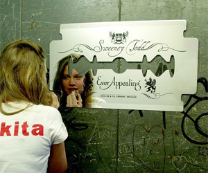 Razor Blade Mirror