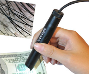 portable usb microscope with super zoom for image and video recording