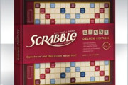 huge scrabble game made of wood - big size