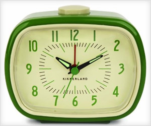 retro vintage alarm clock for office desk
