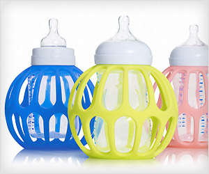 Baby bottle holder teach baby to grip feeding bottle firmly