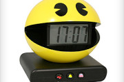 Pac Man digital alarm clock