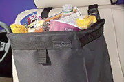 Car Litter Trash bag attach to seat head rest