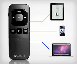 Bluetooth remote for controlling ipad, iphone, mac