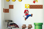 mario game wall sticker decal