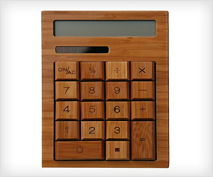 Solar Bamboo Calculator with big buttons