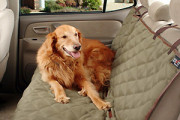 Car back seat cover for pet dog