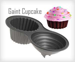 Big size giant cupcake baking pan