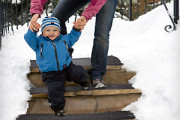 Heated Stairs mats for automatic snow melting