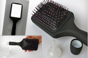 Hair Brush with looking mirror and hidden secret flask for liquid