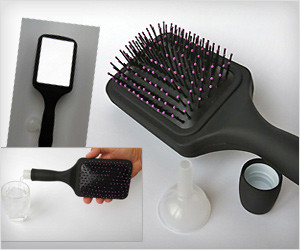 Hair Brush Secret Flask