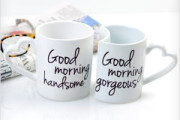 Good Morning Gorgeous / Handsome mugs