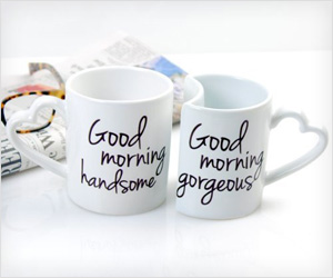 Good Morning Gorgeous / Handsome mugs