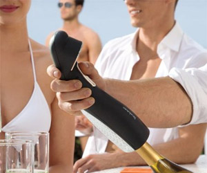 automatic wine opener with foil cutter