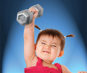 cute sound dumbells