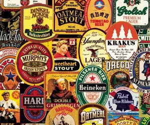 1000 piece beer puzzle solving game