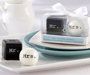 mr mrs shaker for table