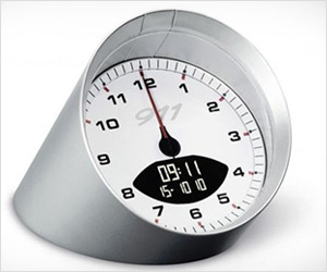 original Porsche designed alarm table clock