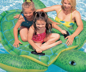 sea turtle shape pool platform