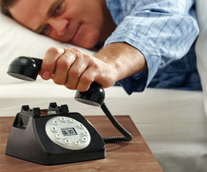 landline telephone alarm clock