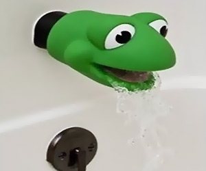 Cover bath tub faucet with protective cover