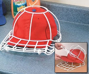 wash cap in machine with washing support