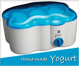 make yogurt at home with electric yogurt maker device