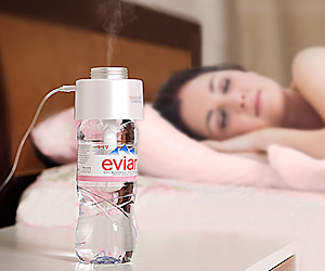 Portable USB Humidifier can be used on any water bottle