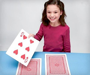 big sized jumbo poker playing cards for kids and adults