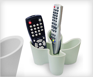 tv remotes holder with stylish curve design