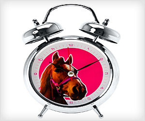 alarm clock with animal sound of horse, rooster, cat, pig