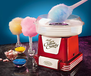 Cotton Candy spin maker at home kitchen