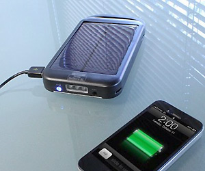 Solar Power Bank for mobile charging anywhere