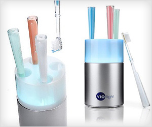 kill toothbrush germs with sanitizer