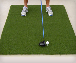 Big Golf Mat for wooden tee